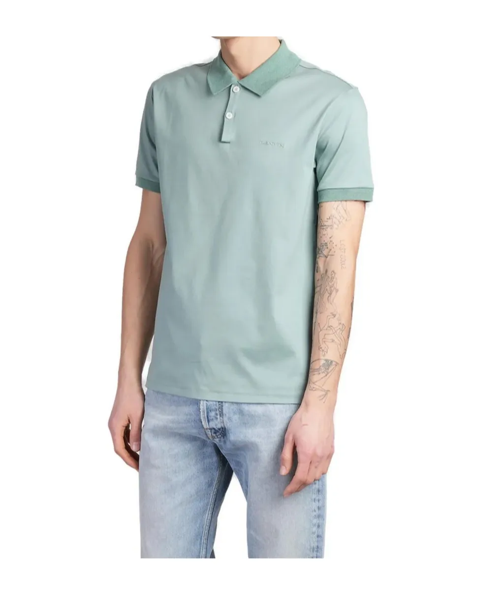 Logo Embroidered Polo Shirt