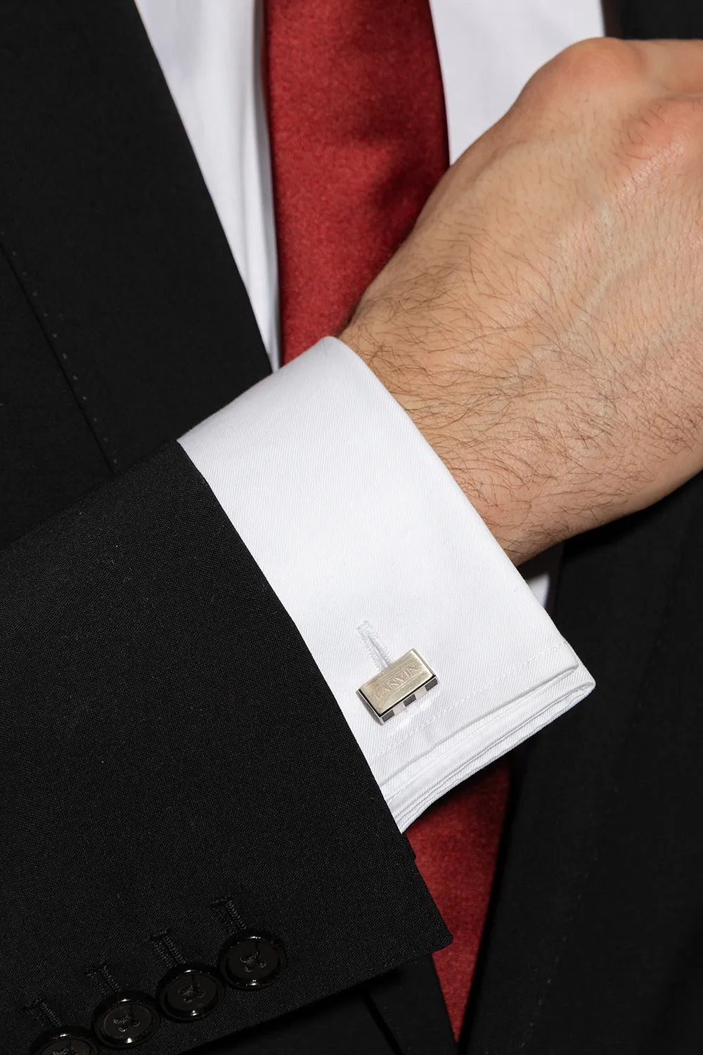 Geometric Detail Cufflinks