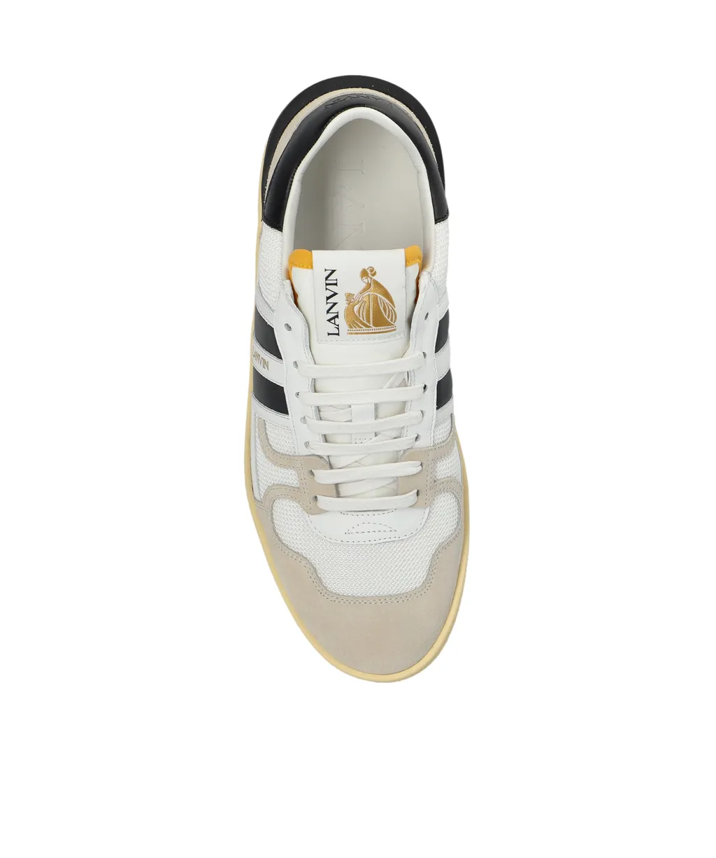 Clay Colour-Block Panelled Sneakers