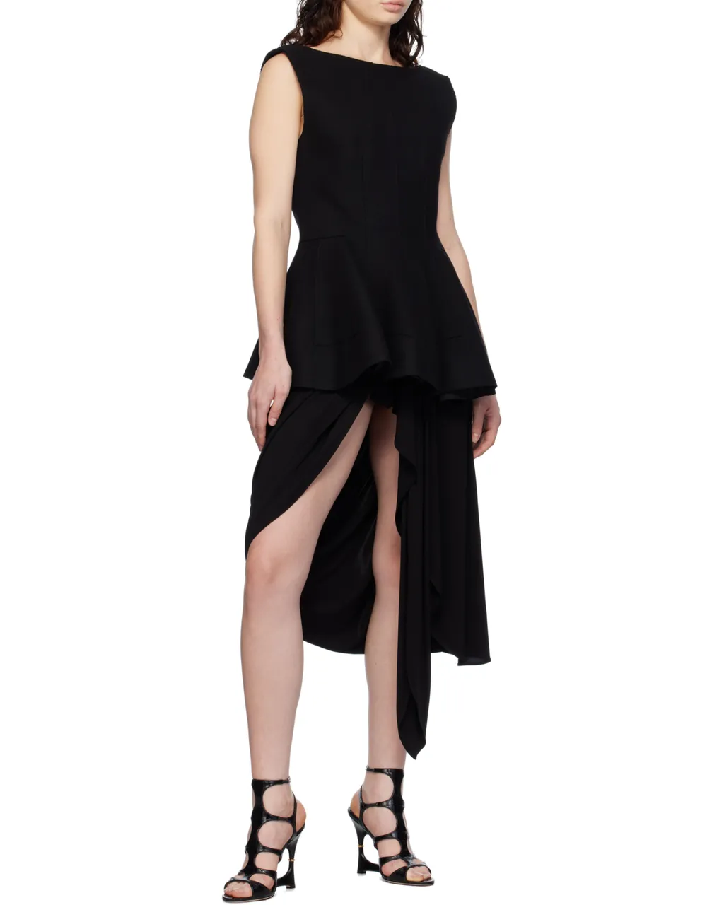 Ruffled Sleeveless Top