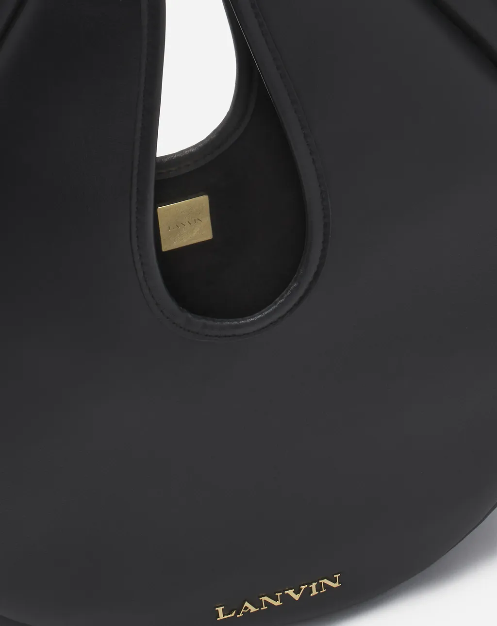 Logo Lettering Hobo Bag