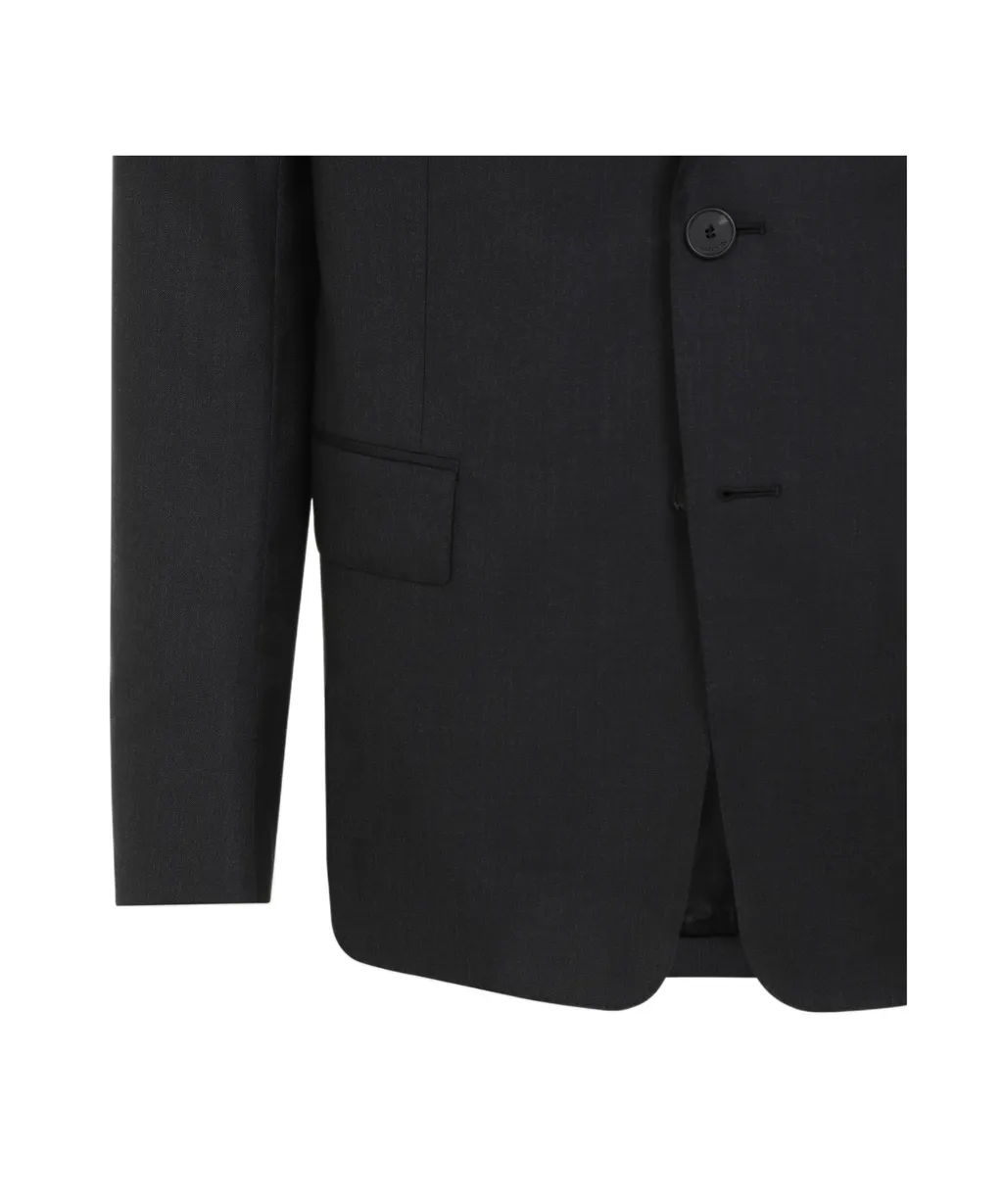 Single-Breasted Straight Hem Blazer