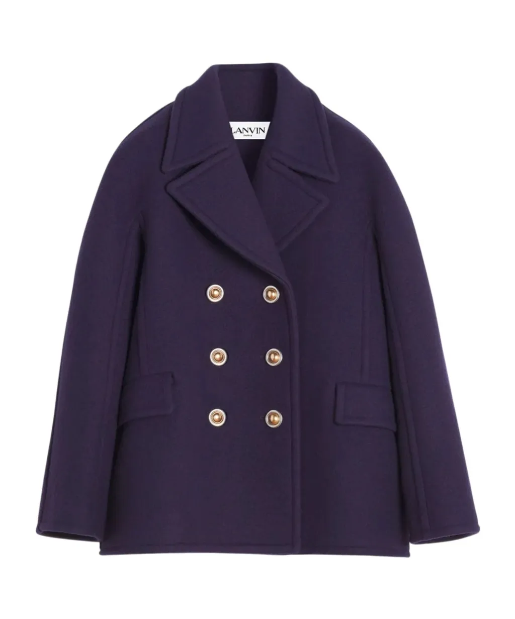 Double-Breasted Casual Jacket