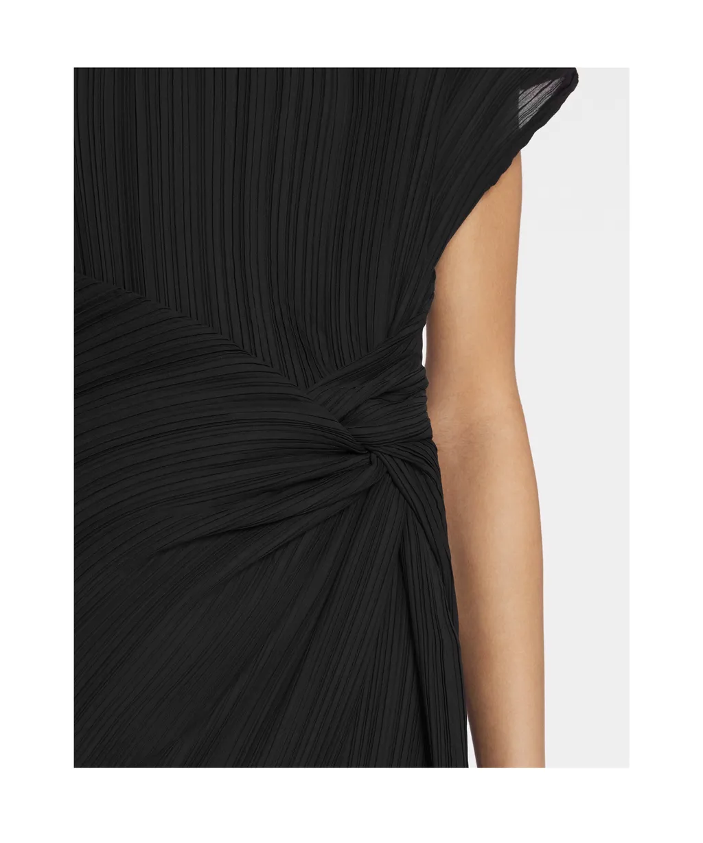 Asymmetrical Pleated Dress