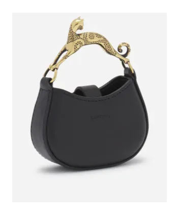 Logo Embossed Cat Handled Tote Bag