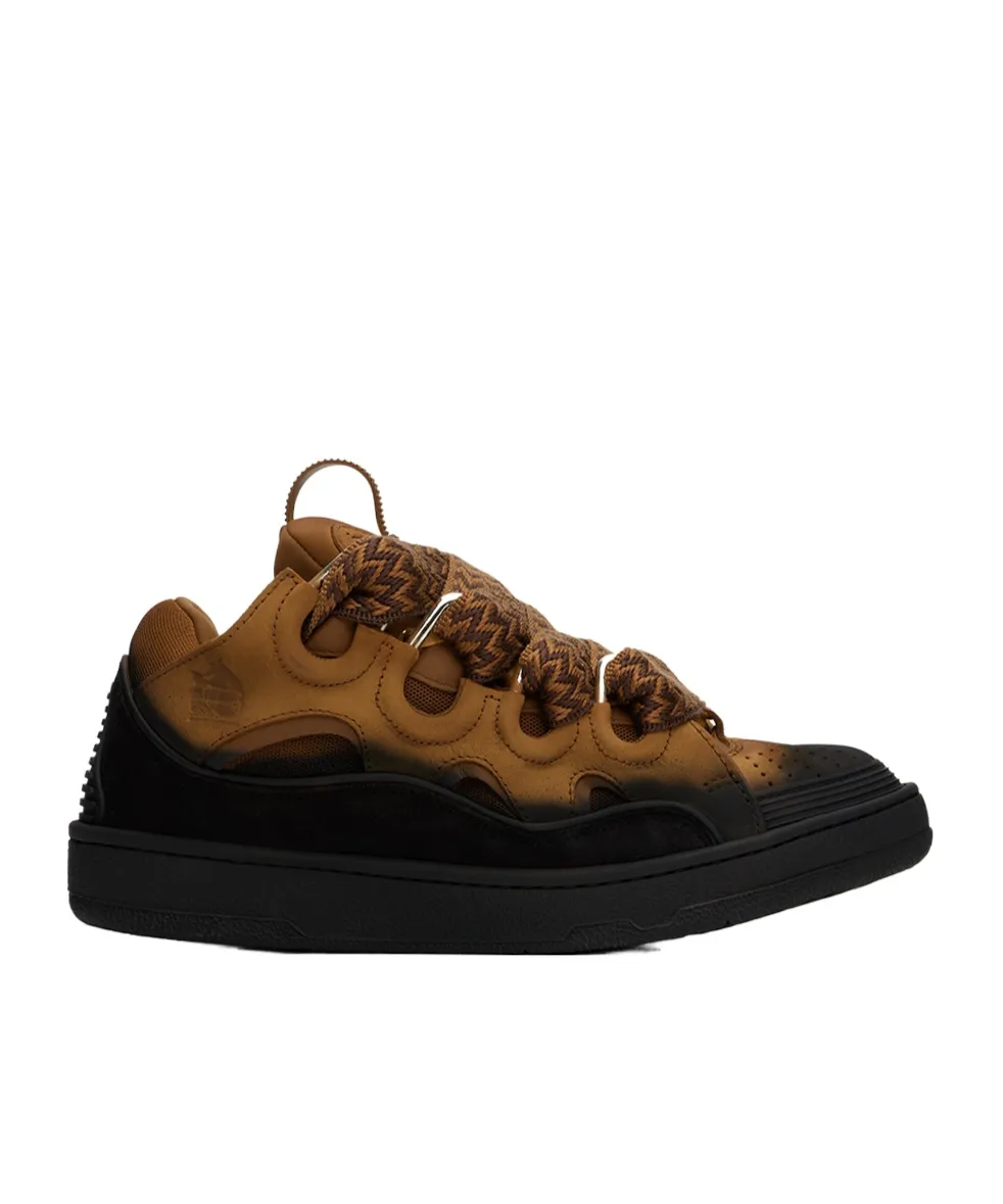 Lace-Up Logo Casual Sneakers