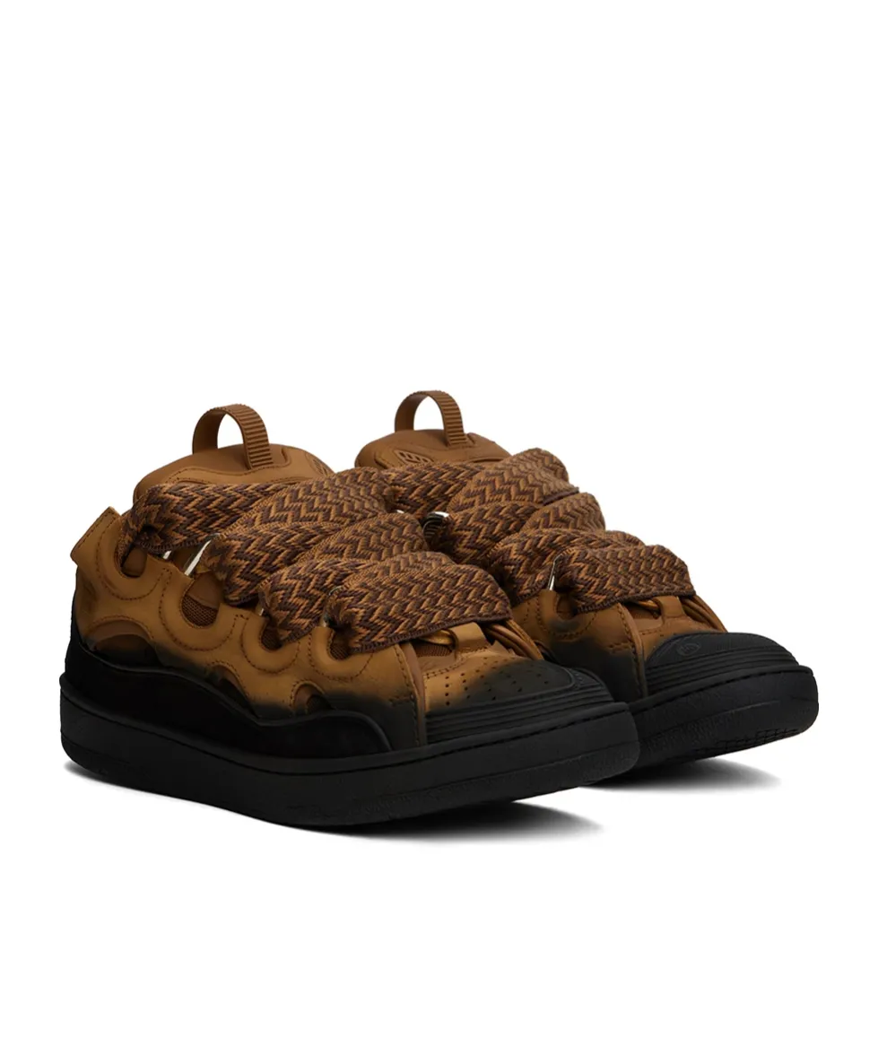 Lace-Up Logo Casual Sneakers