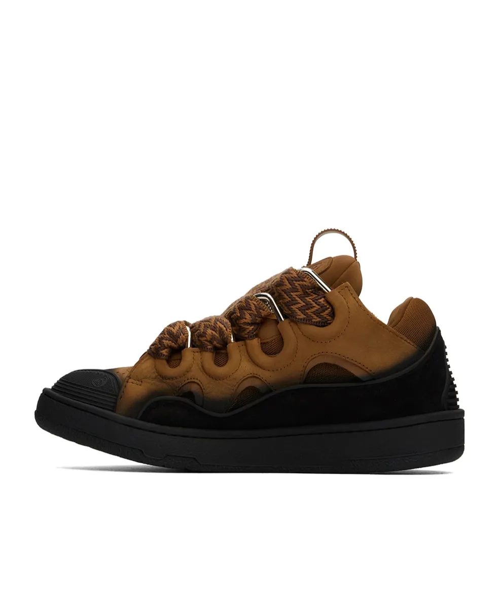 Lace-Up Logo Casual Sneakers