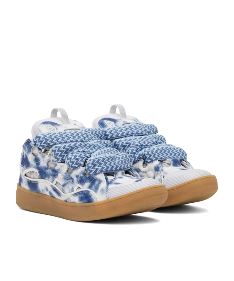 Lace-Up Logo Casual Sneakers