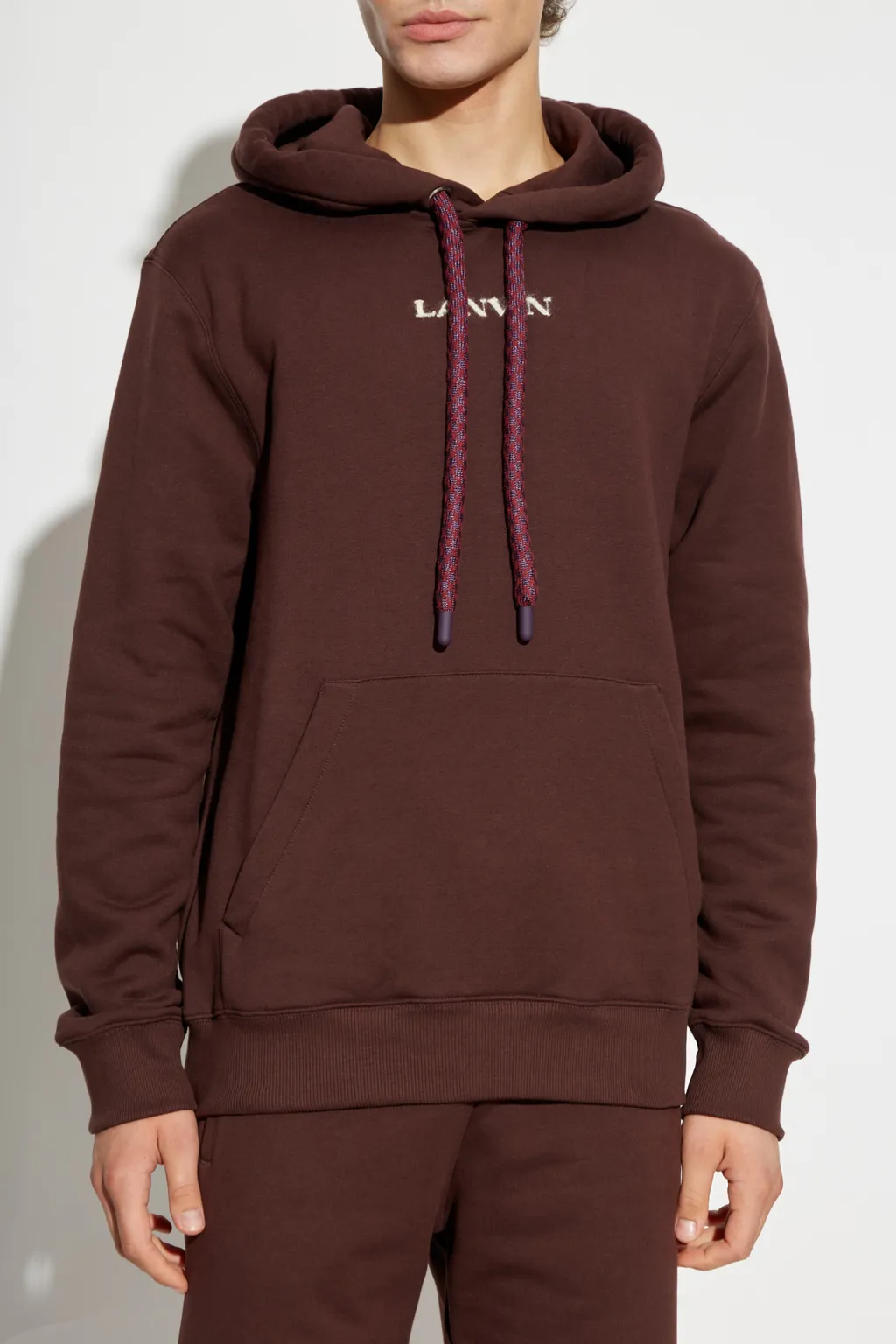 Logo Detailed Drawstring Hoodie