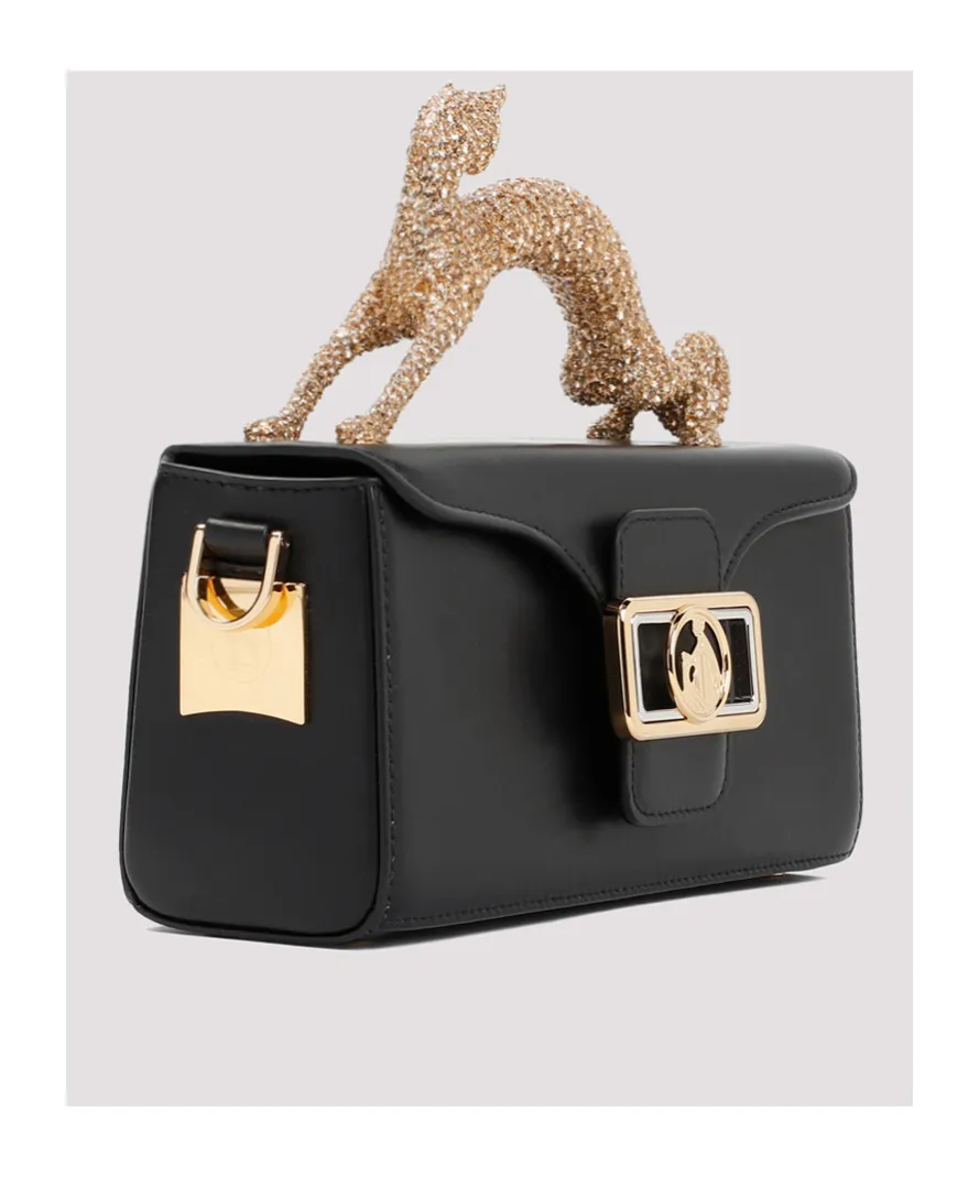 Small Pencil Cat Embellished Tote Bag