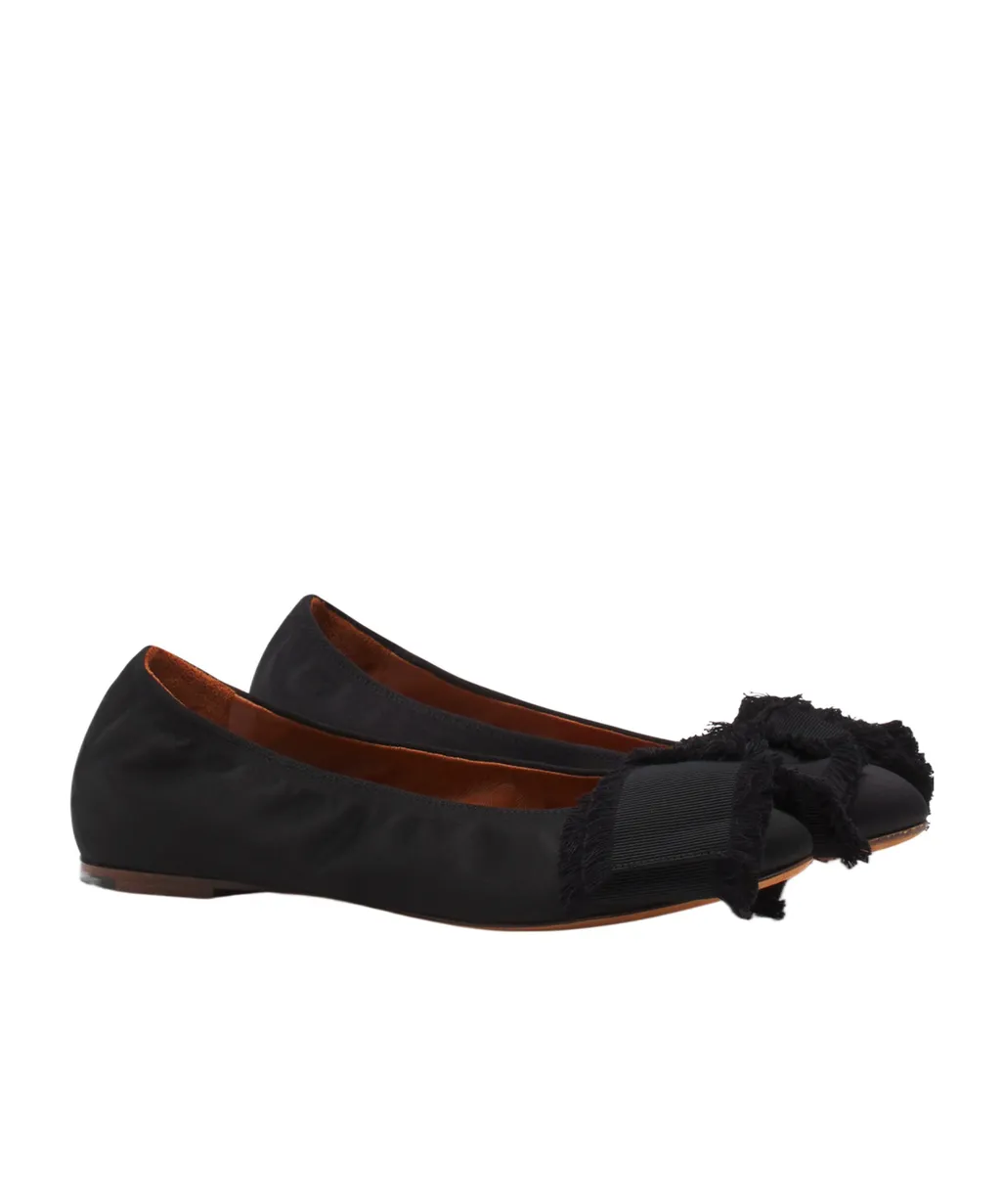 Bow Detailed Ballet Flats