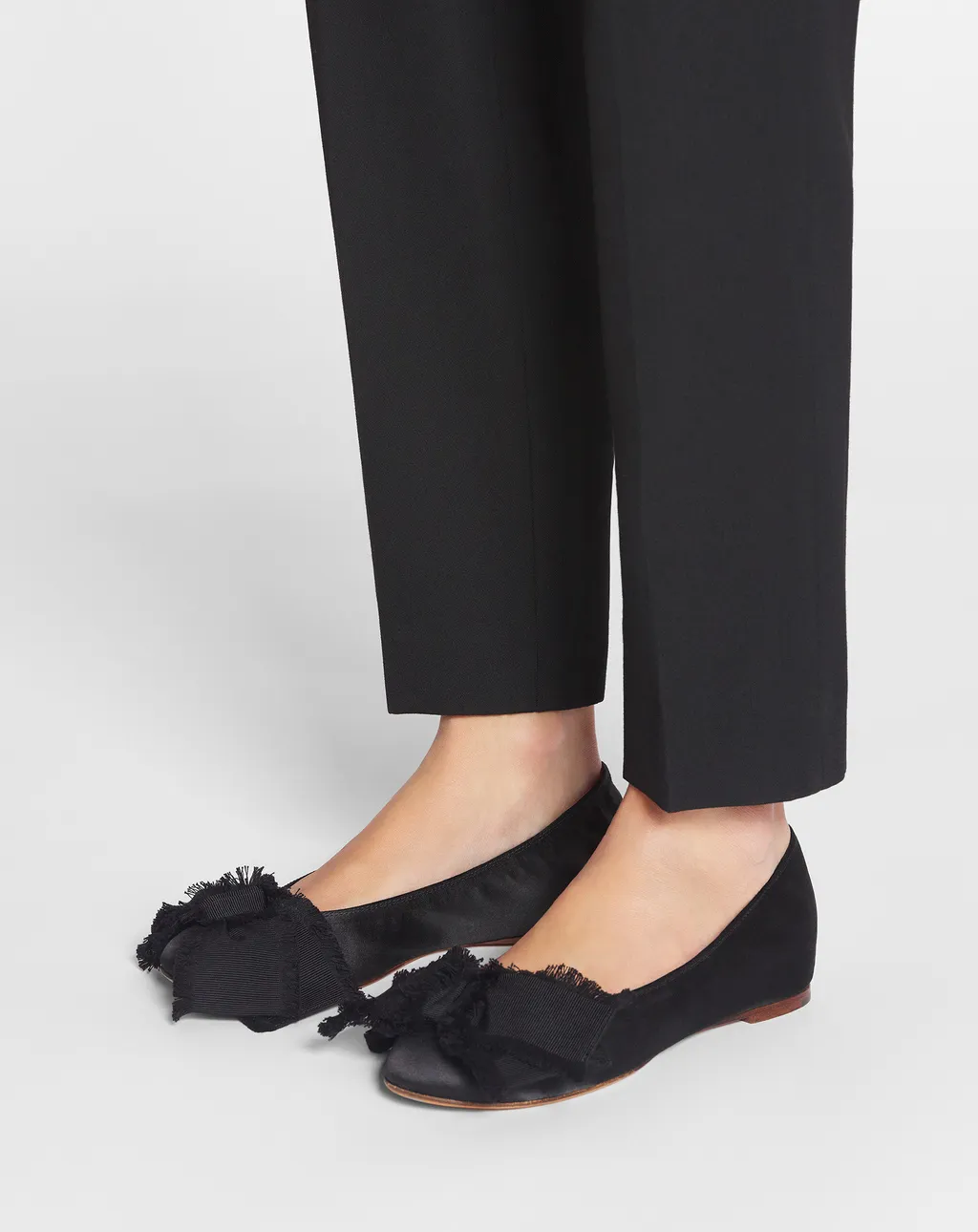 Bow Detailed Ballet Flats