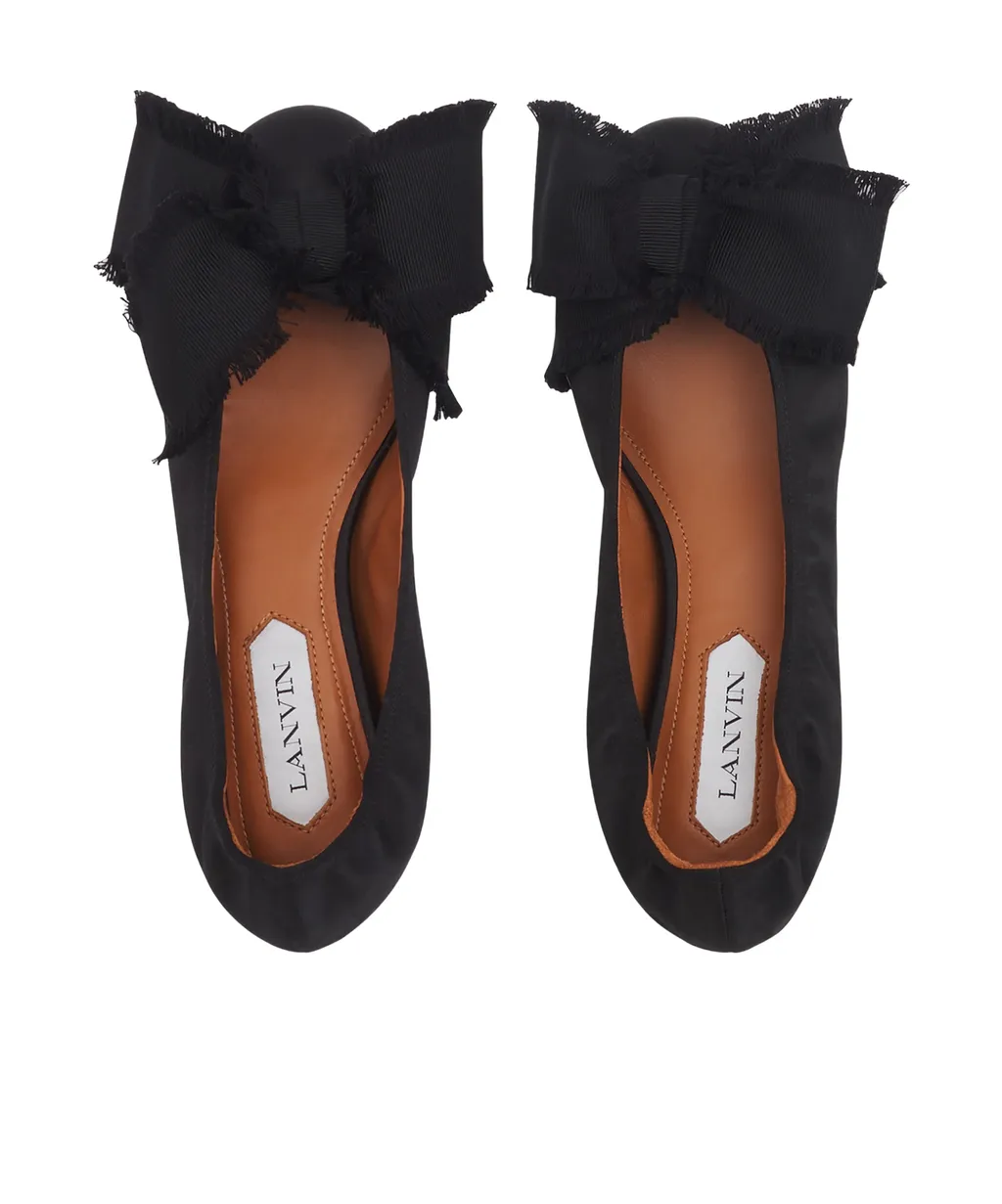 Bow Detailed Ballet Flats
