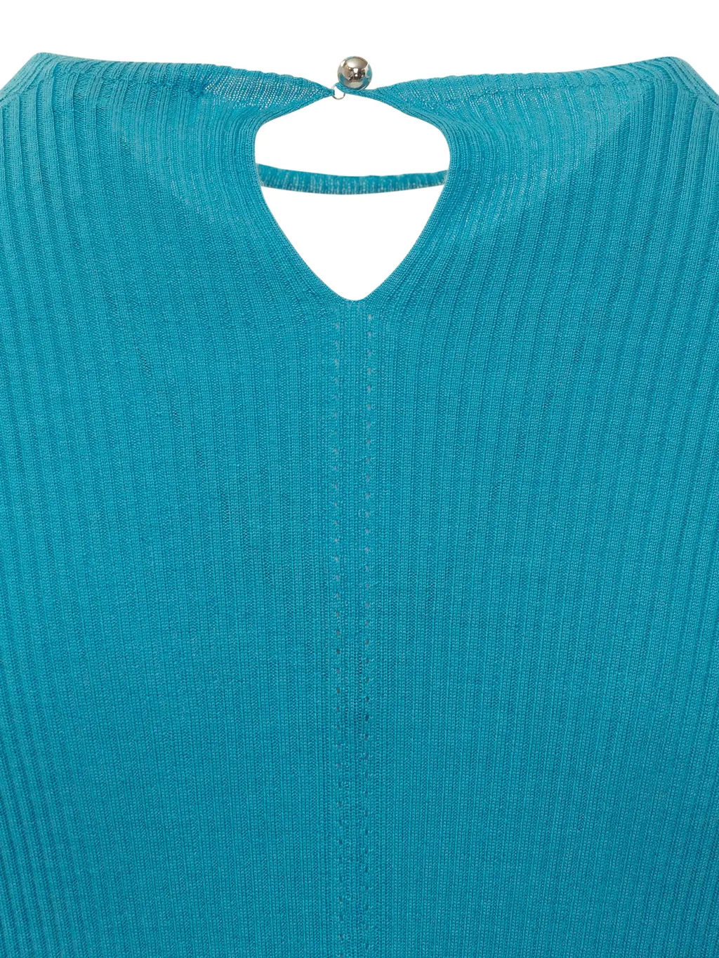 Round-Neck Ribbed Sweater