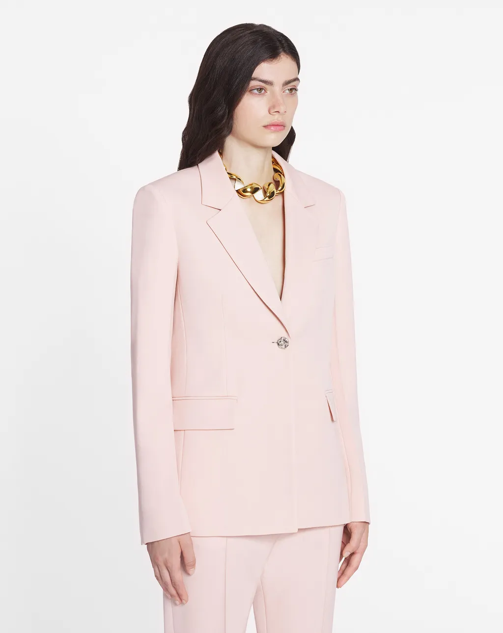 Single-Breasted Suit Jacket