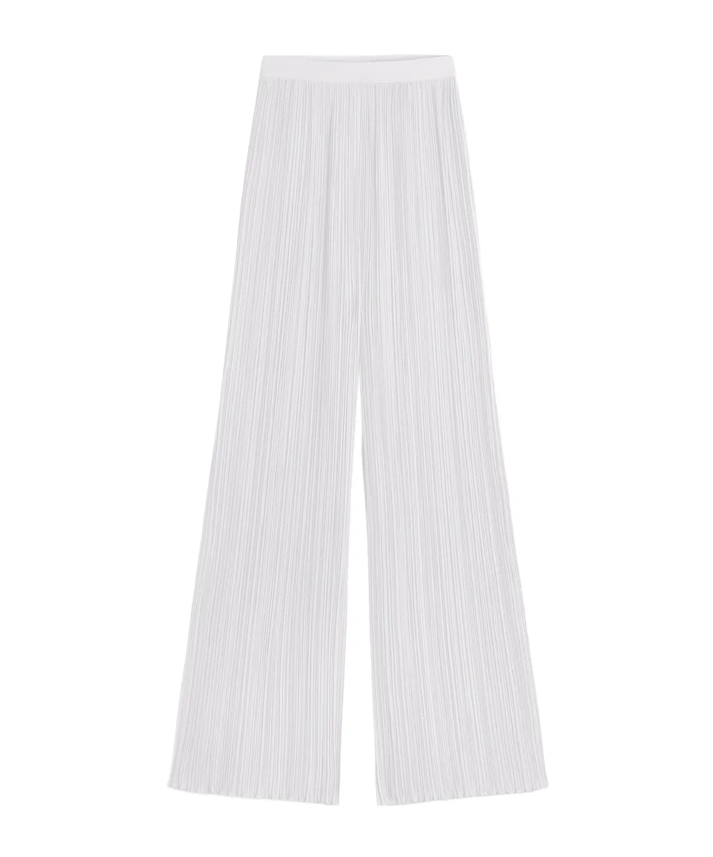 Pleated High Waist Trousers