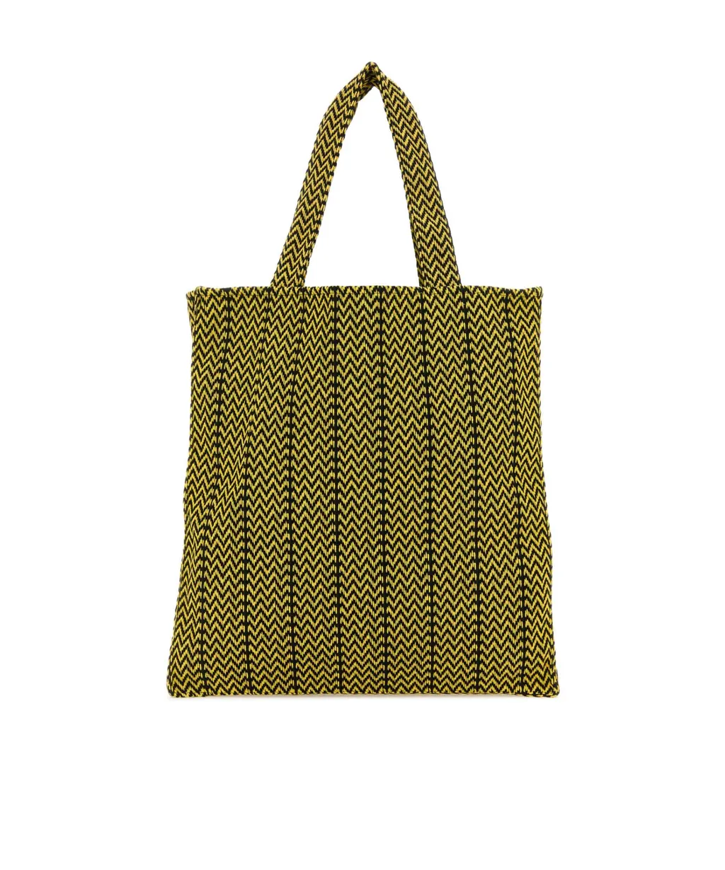 X Future Logo Embroidered Interwoven Tote Bag