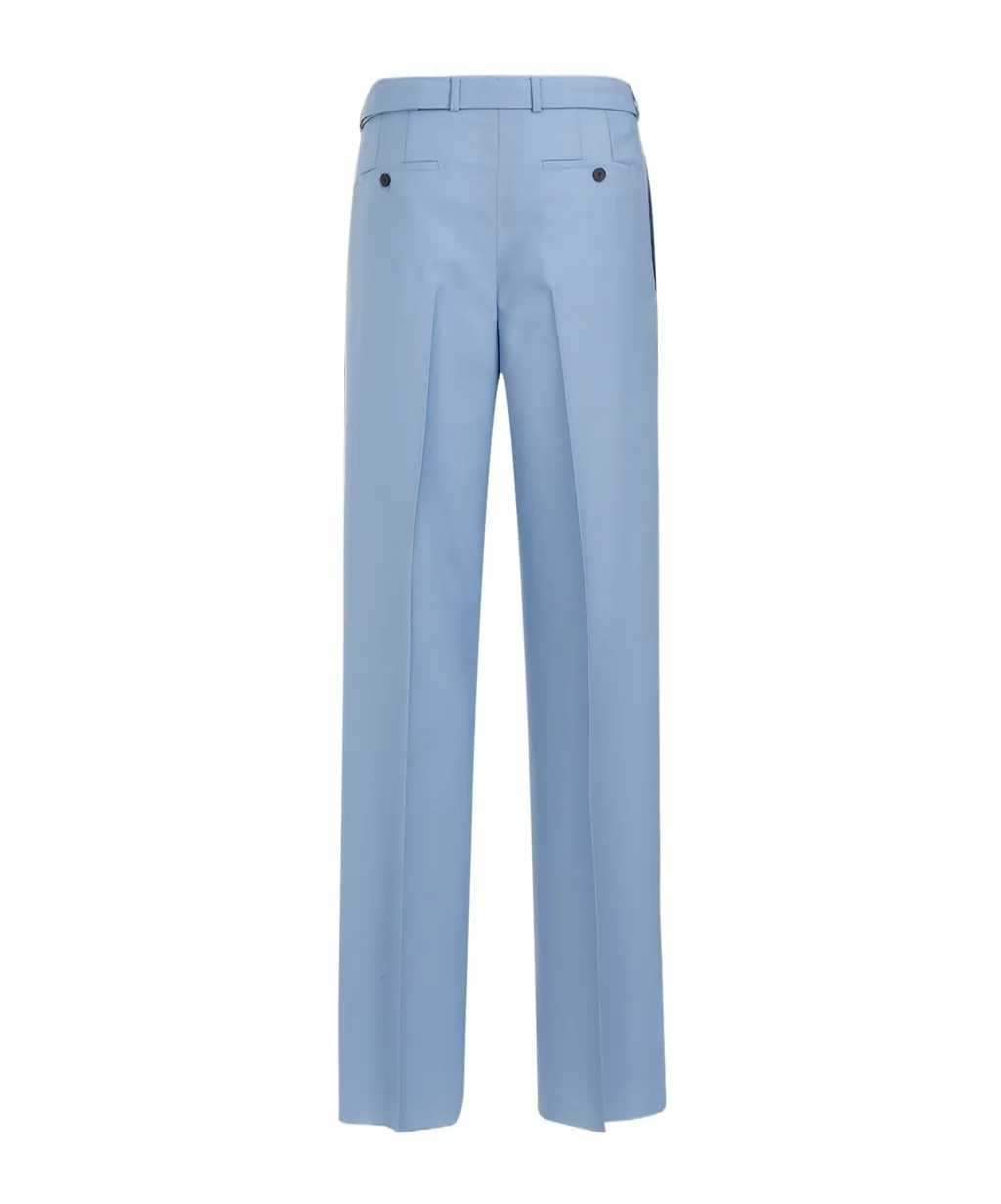 Wide-Leg Suit Trousers
