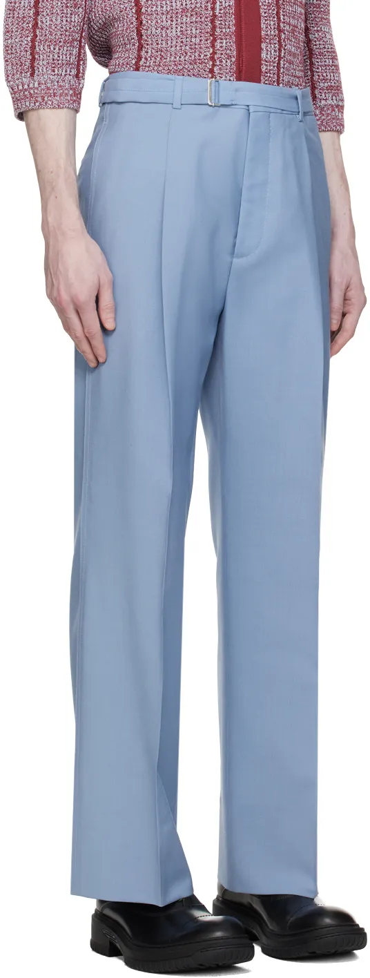 Wide-Leg Suit Trousers