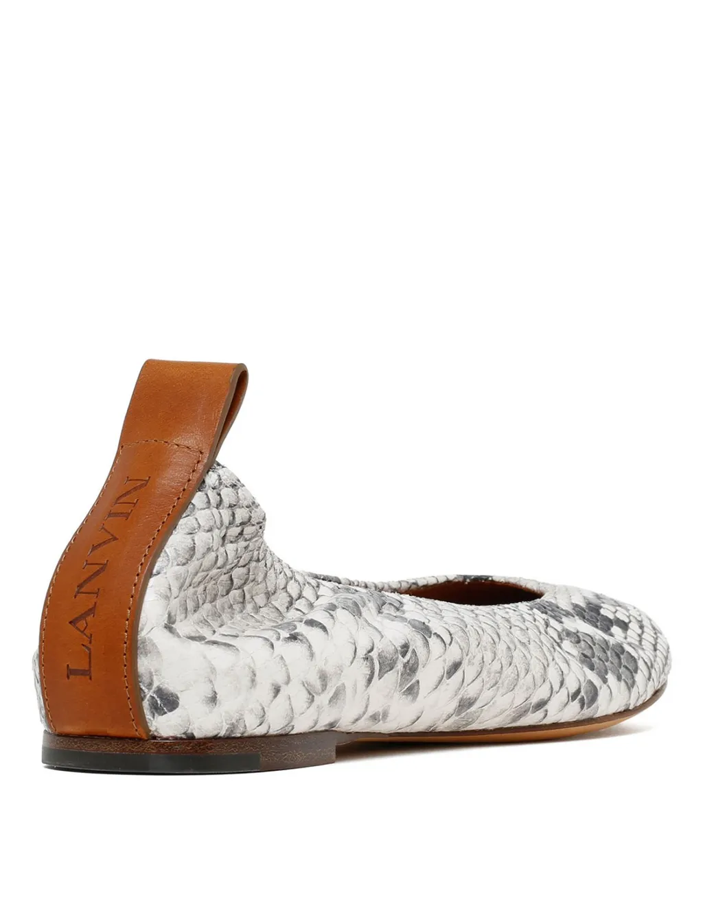 Embossed Ballet Flats