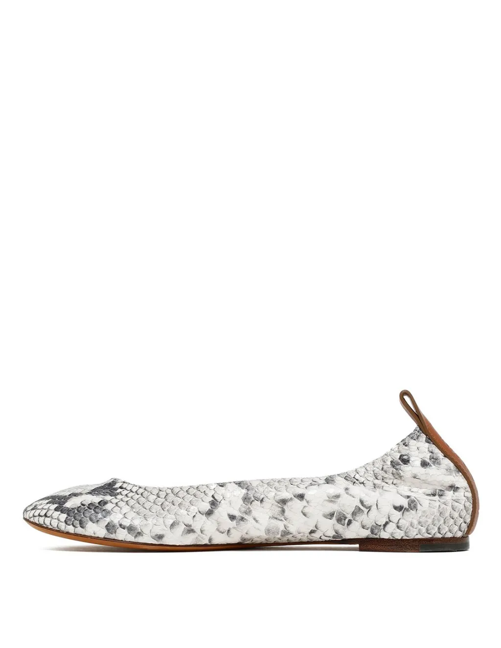 Embossed Ballet Flats