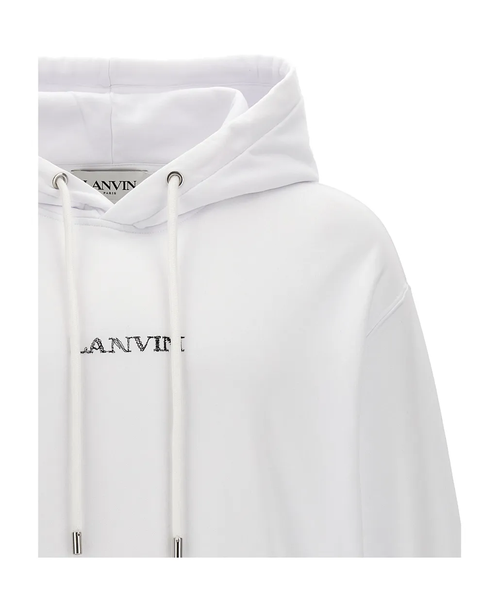Logo-Embroidered Cotton Hoodie