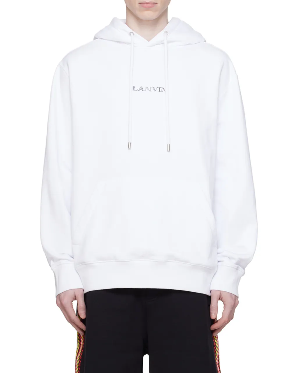 Logo-Embroidered Cotton Hoodie