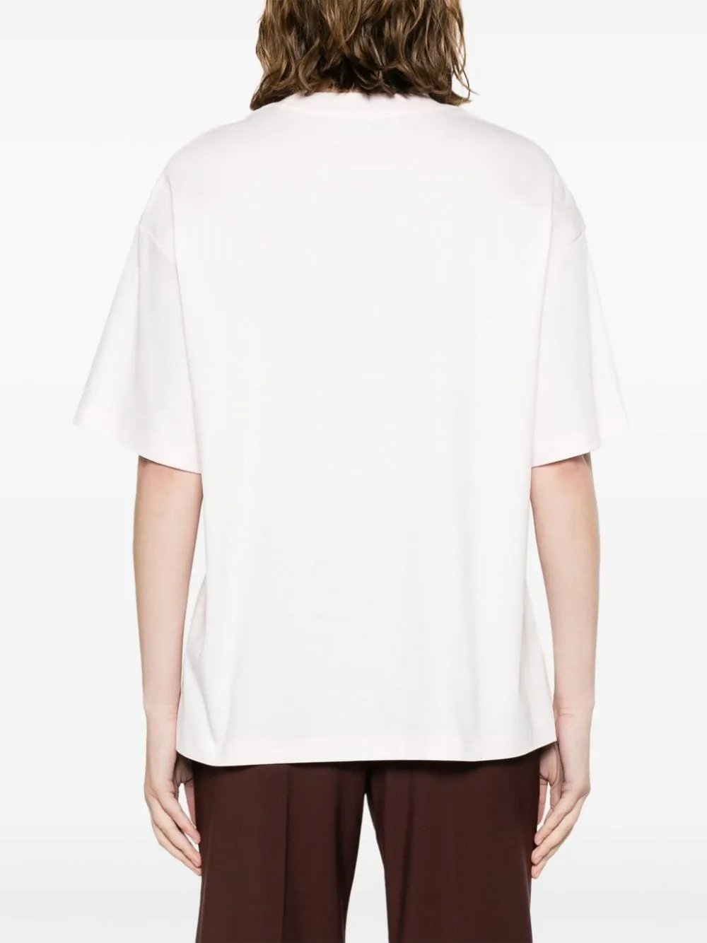 Logo Embroidered Crewneck T-Shirt
