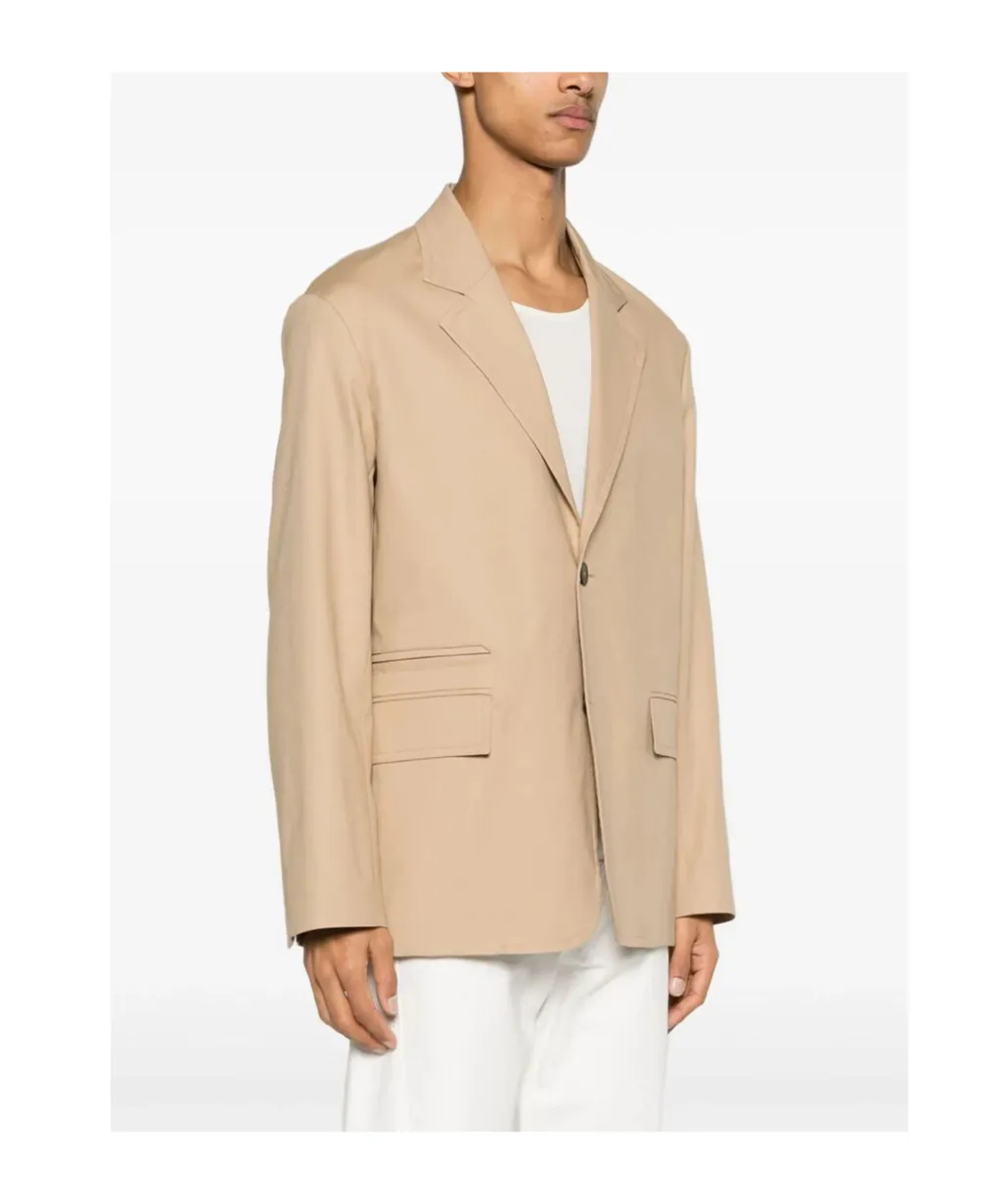 Single-Breasted Tailored Blazer