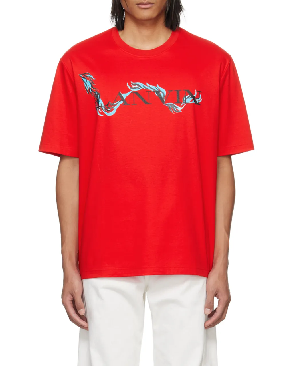 Logo Printed Crewneck T-Shirt