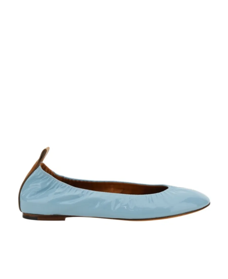 Round Toe Slip-On Ballerina Shoes