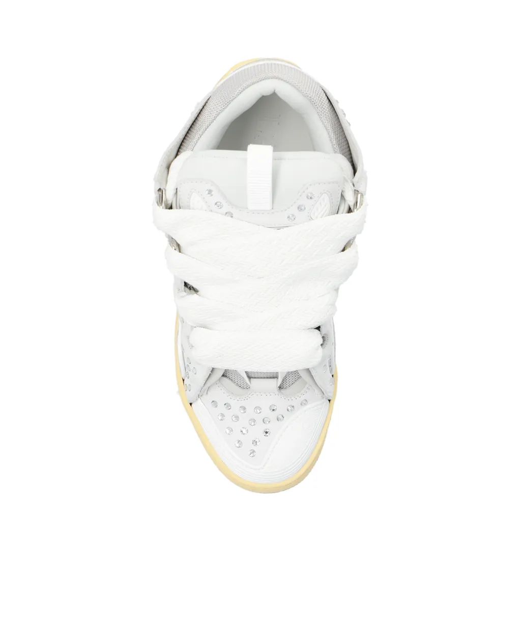 Curb Embellished Low-Top Sneakers