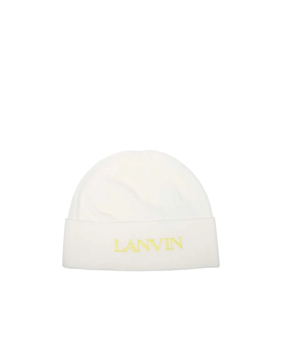 Logo Embroidered Woolen Cap