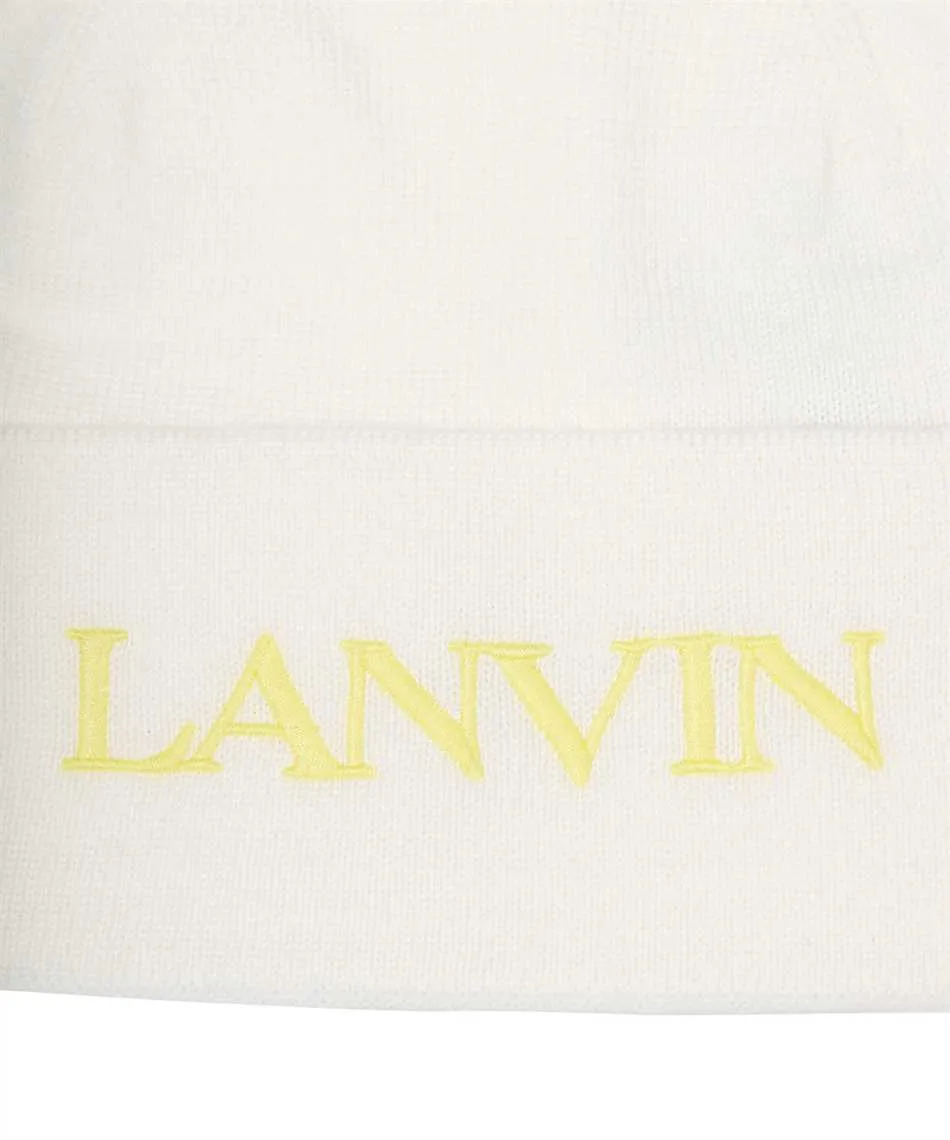 Logo Embroidered Woolen Cap