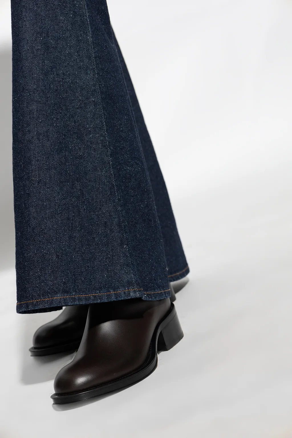 Zip Detailed Ankle Boots