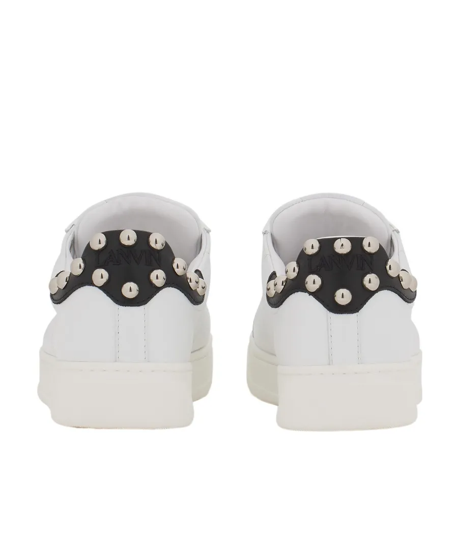 Round Toe Lace-Up Sneakers