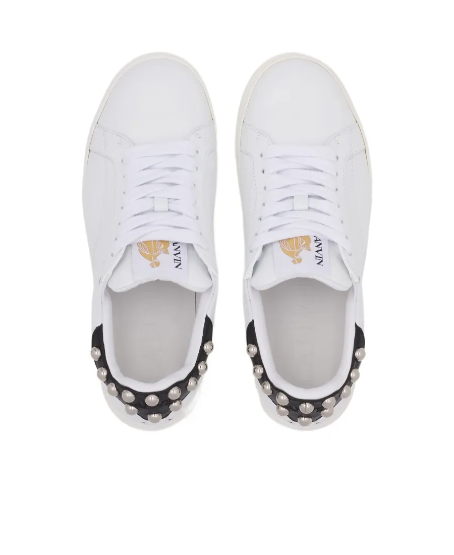 Round Toe Lace-Up Sneakers