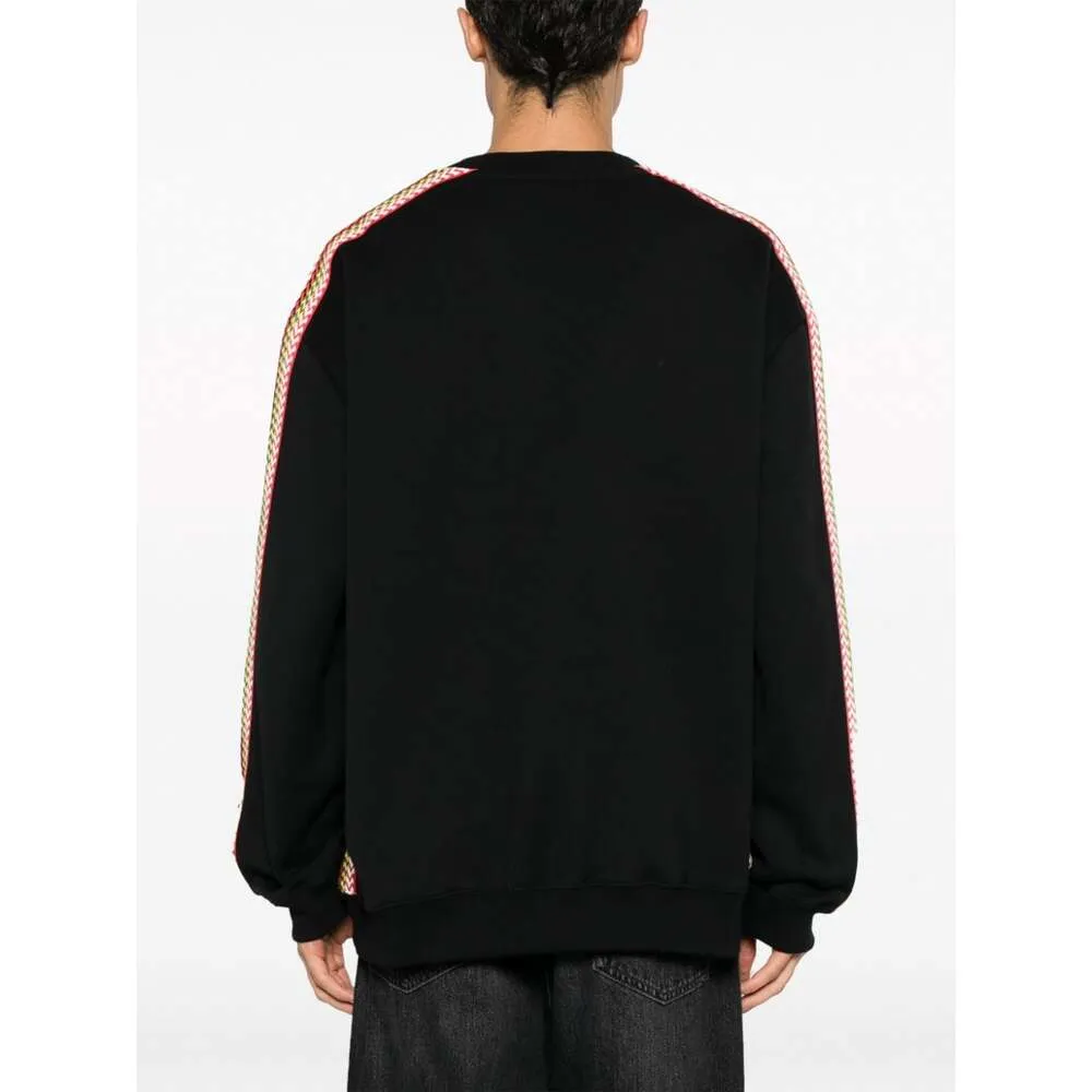 Curb Lace Embellished Crewneck Sweatshirt