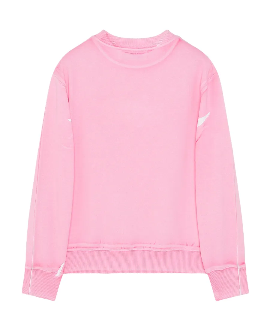 Logo Embroidered Crewneck Sweatshirt