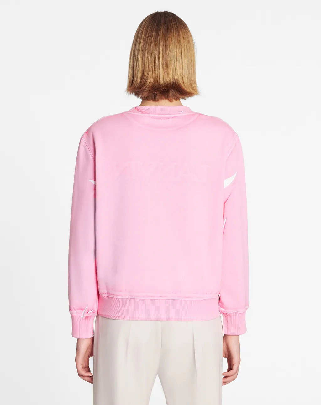 Logo Embroidered Crewneck Sweatshirt