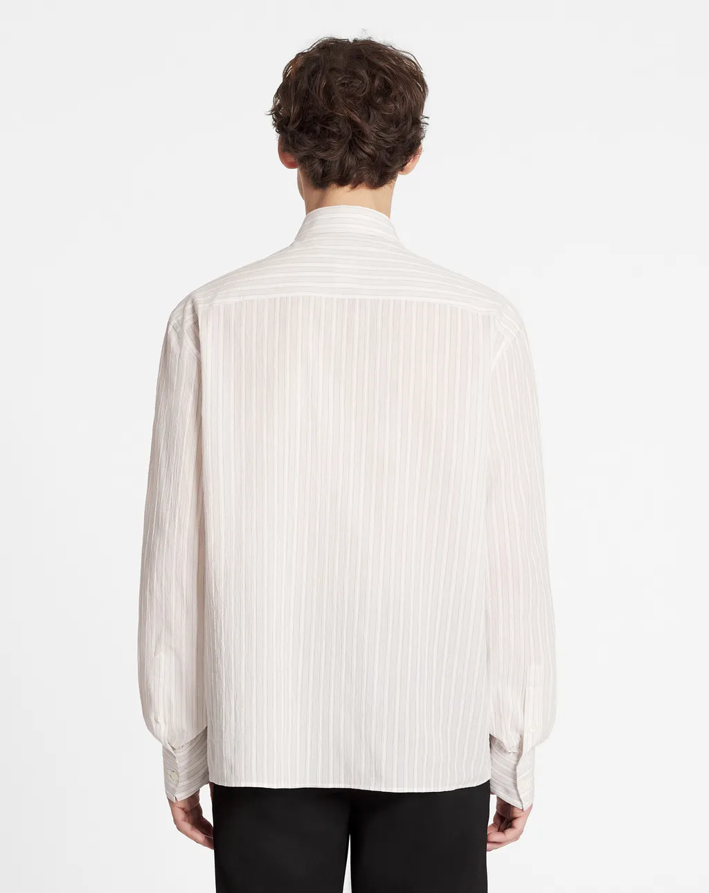 Striped Long-Sleeved Shirt