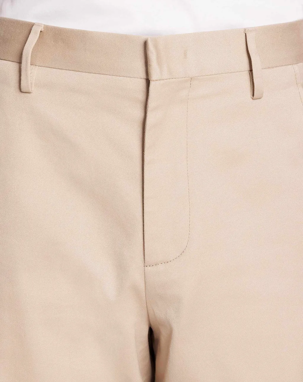 Button Detailed Straight Leg Pants