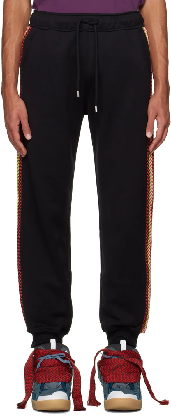 Side Curb Drawstring Track Pants
