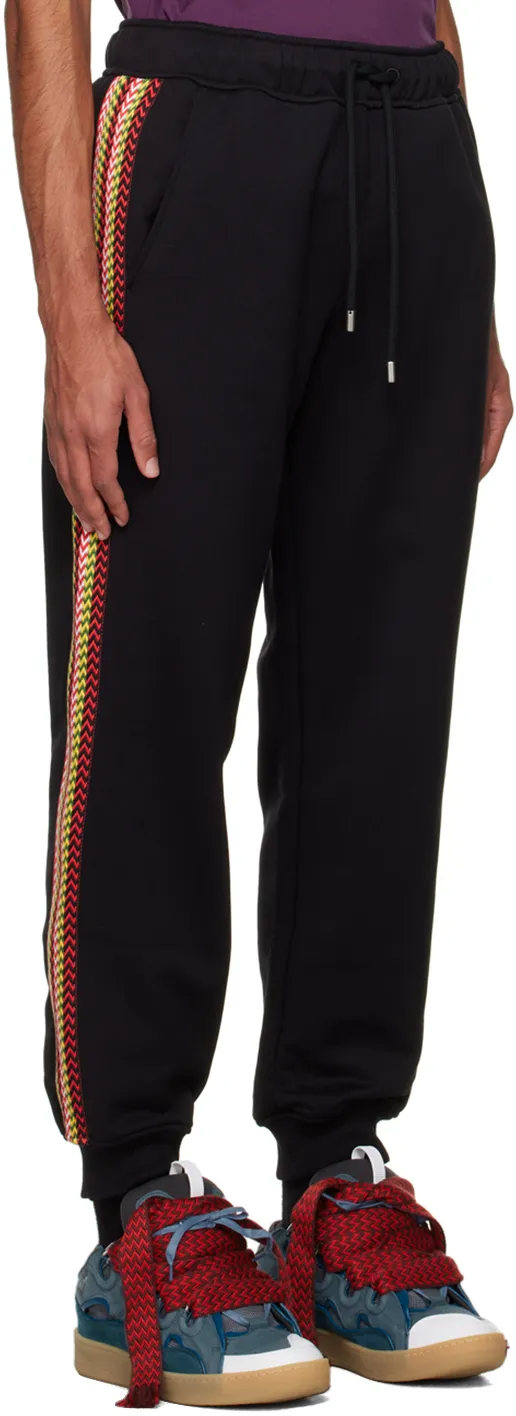 Side Curb Drawstring Track Pants