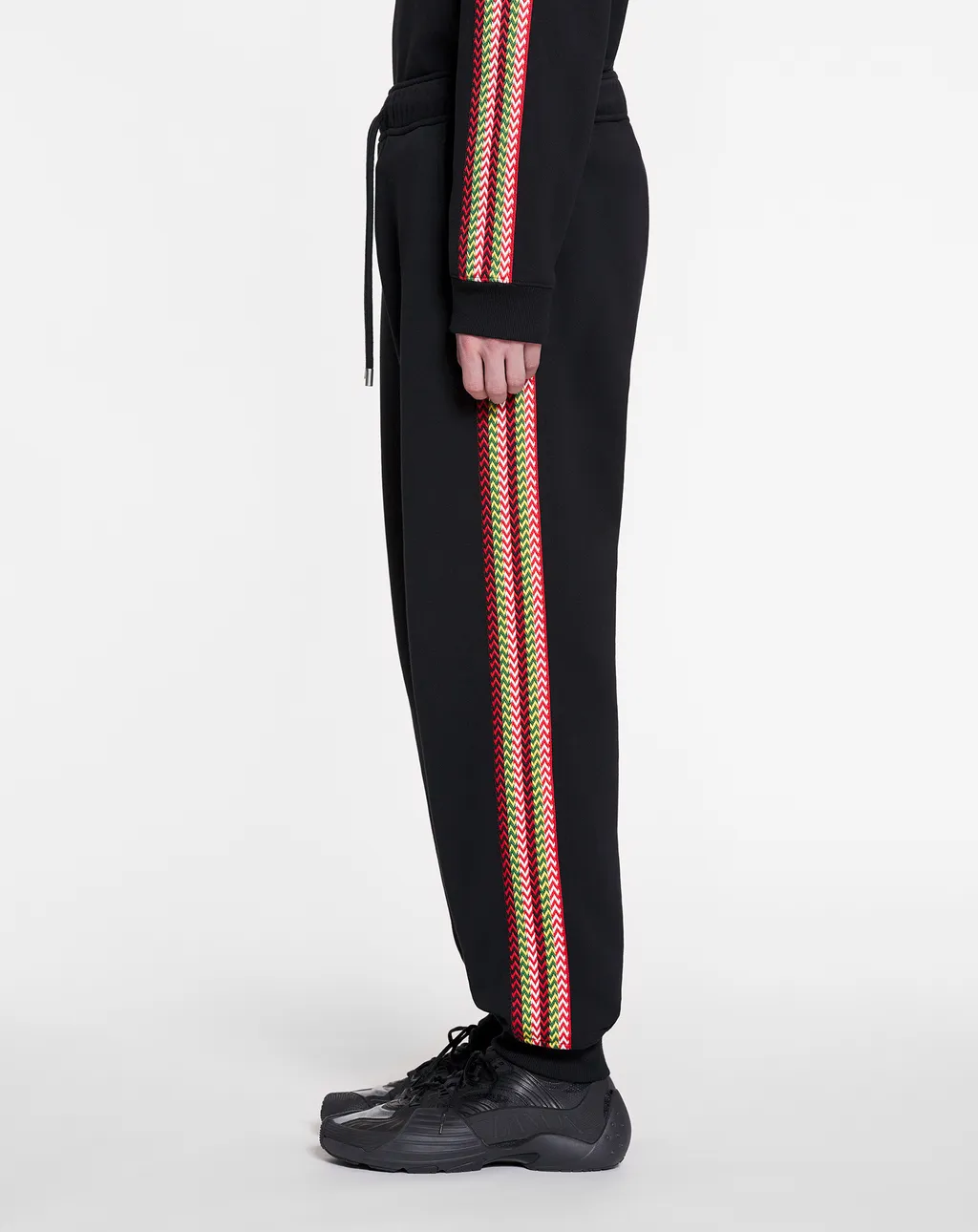 Side Curb Drawstring Track Pants