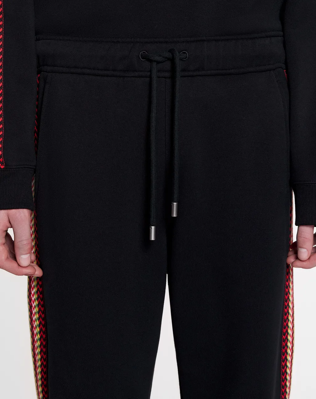 Side Curb Drawstring Track Pants