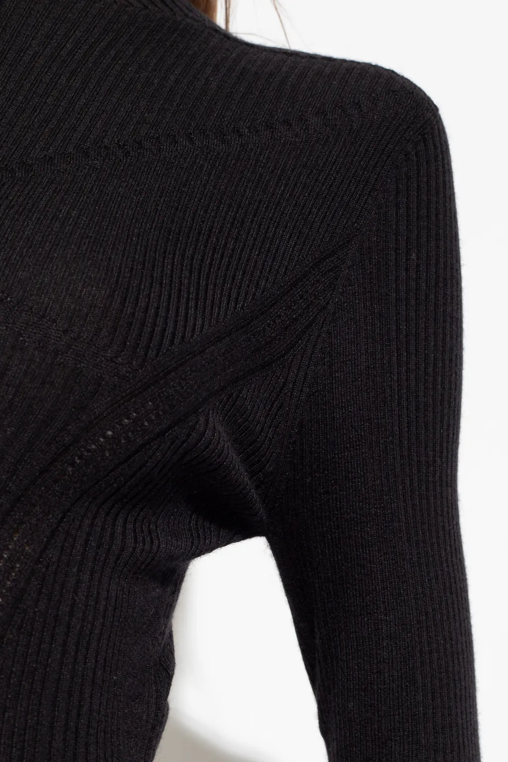 Ribbed Crewneck Sweater