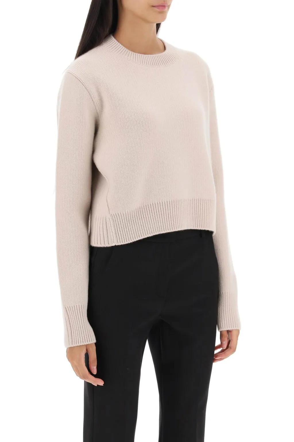Round Neck Knitted Sweater