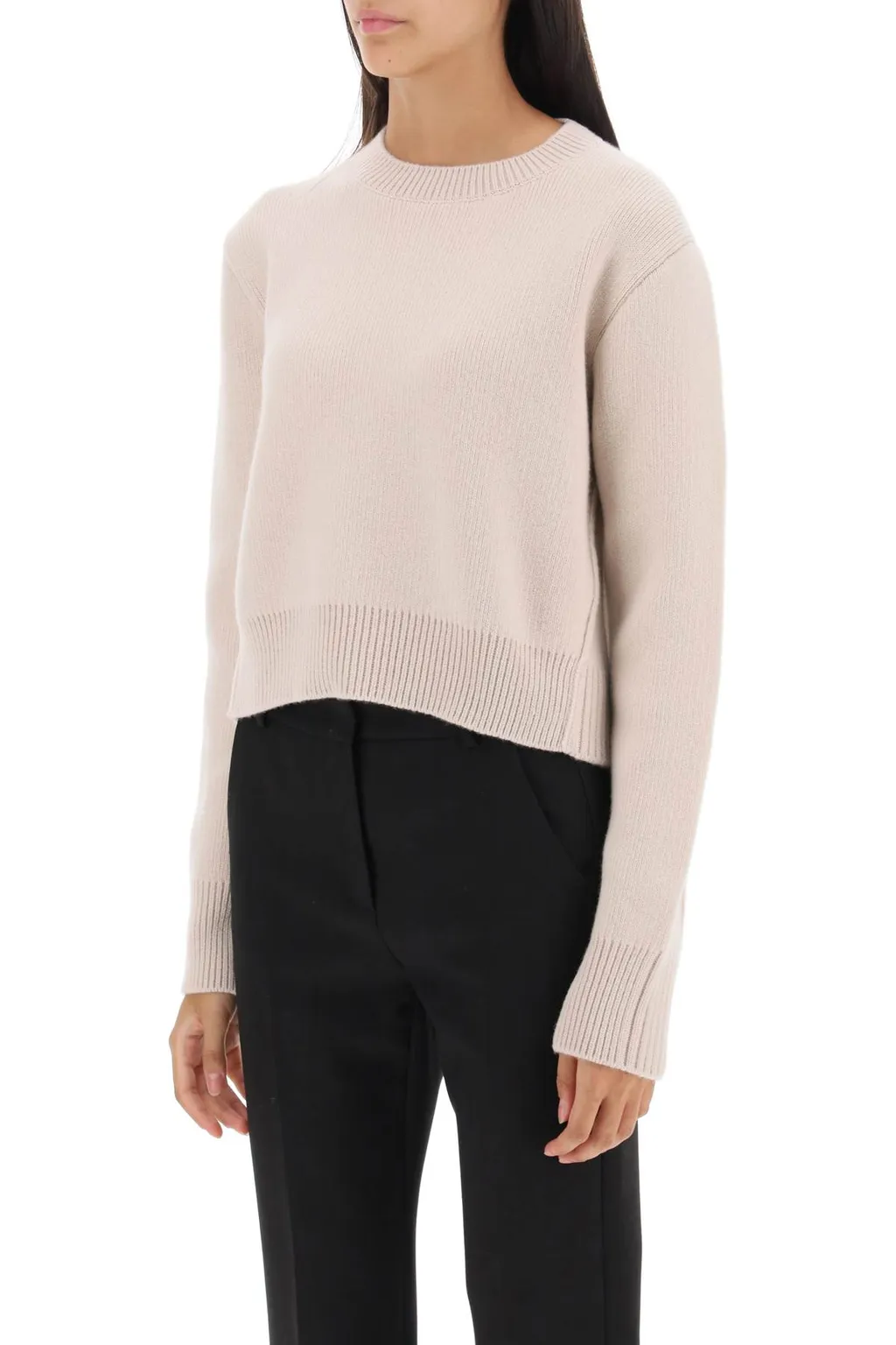 Round Neck Knitted Sweater